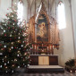Hochaltar zur Weihnachtszeit 